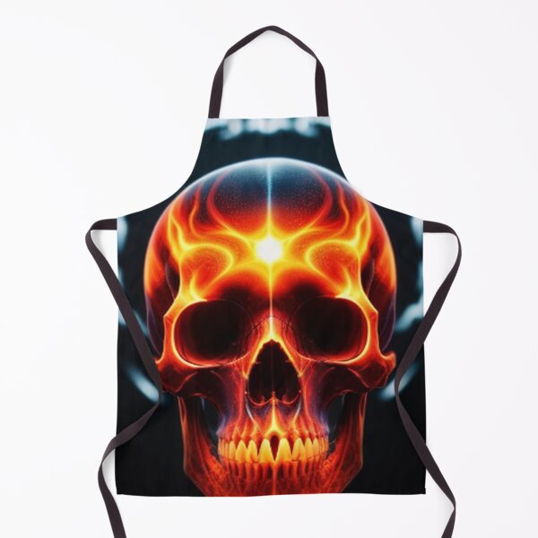 Item preview, Vintage Abstract Electrified Skull Art designed and sold by TheDarkWardrobe.