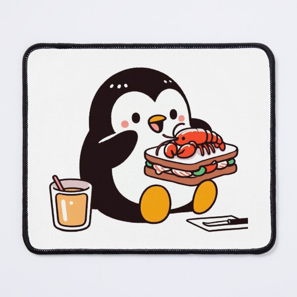 Item preview, Lobster Roll Penguin designed and sold by LemuellTrends.
