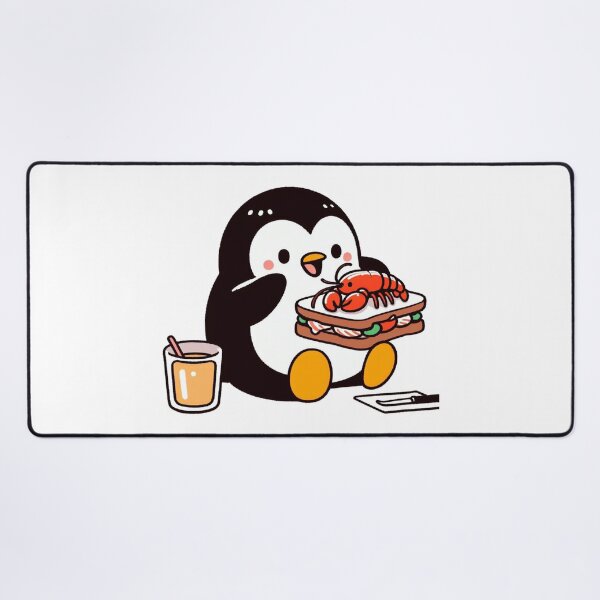 Item preview, Lobster Roll Penguin designed and sold by LemuellTrends.