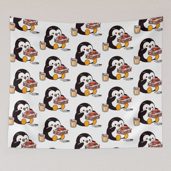Item preview, Lobster Roll Penguin designed and sold by LemuellTrends.