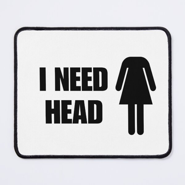 Item preview, I NEED HEAD - HEADLESS WOMAN ICON designed and sold by boy with brain.