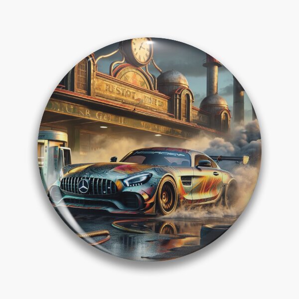 Item preview, Mercedes-AMG GT wall art designed and sold by Random Designs.