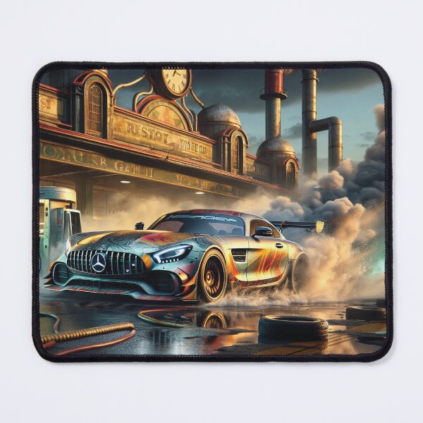 Item preview, Mercedes-AMG GT wall art designed and sold by Random Designs.