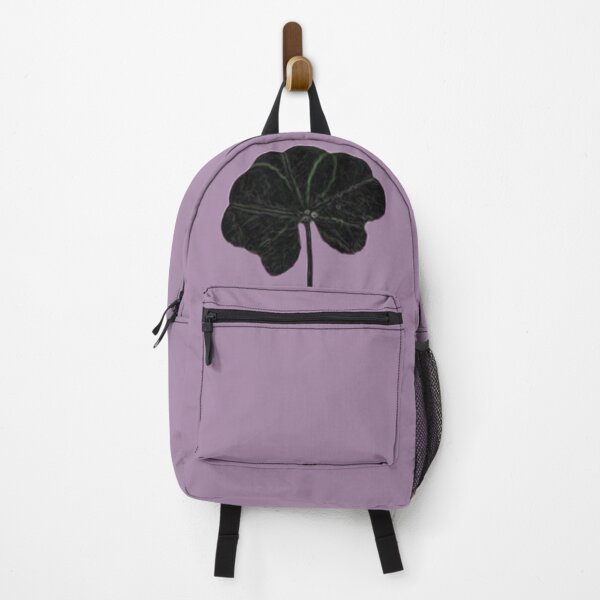Item preview, Lavender Black Minimalist Real Five Leaf Clover designed and sold by kattakitty.