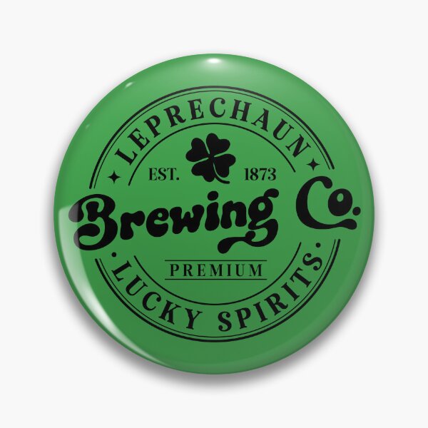 Artikelvorschau, Leprechaun Lucky Spirits Brewing Company entworfen und verkauft von Seedcap7.