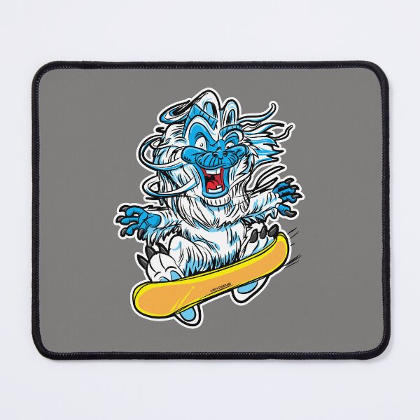 Item preview, Cute Abominable Snowman or Yeti Snowboarder designed and sold by eShirtLabs.