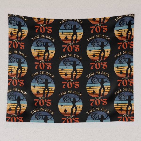 Item preview, Take Me Back To The 70's designed and sold by Thehatinthecat.
