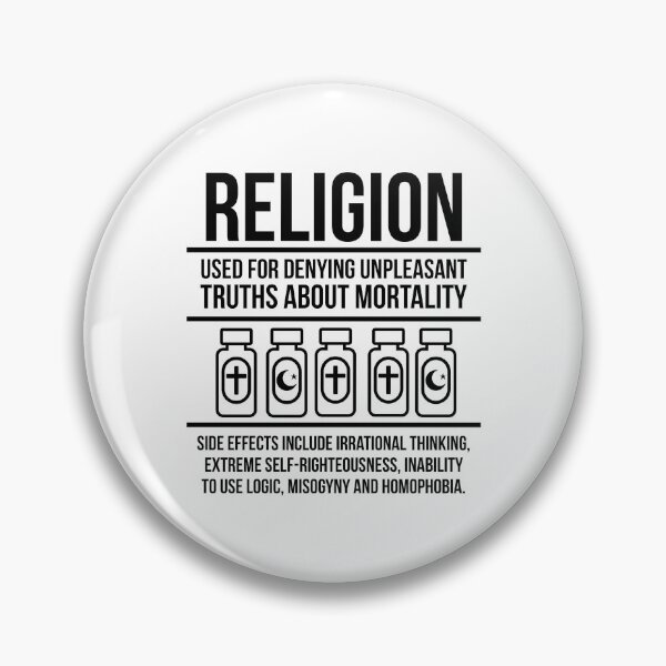 Item preview,  medication label for religion with side effects  designed and sold by Rachel the Artist .