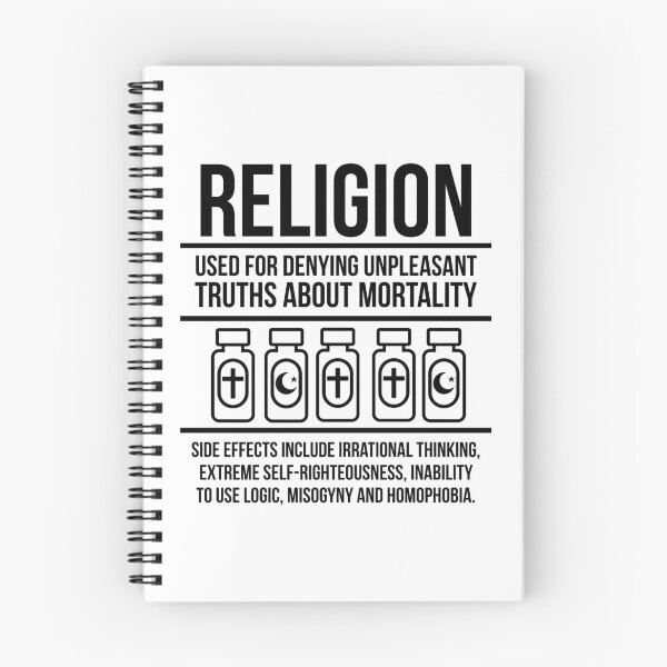 Item preview,  medication label for religion with side effects  designed and sold by Rachel the Artist .