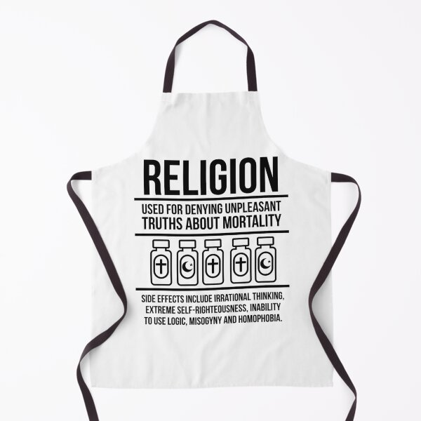 Item preview, medication label for religion with side effects designed and sold by Rachel the Artist .