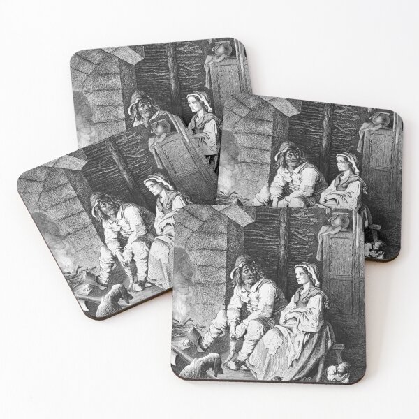 Item preview, Hop O My Thumb - Gustave Dore Hop Hiding While Parents Plot designed and sold by forgottenbeauty.