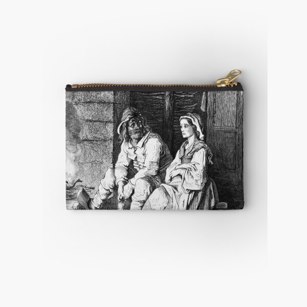 Artikelvorschau, Hop O My Thumb – Gustave Dore Hop Hiding While Parents Plot entworfen und verkauft von forgottenbeauty.