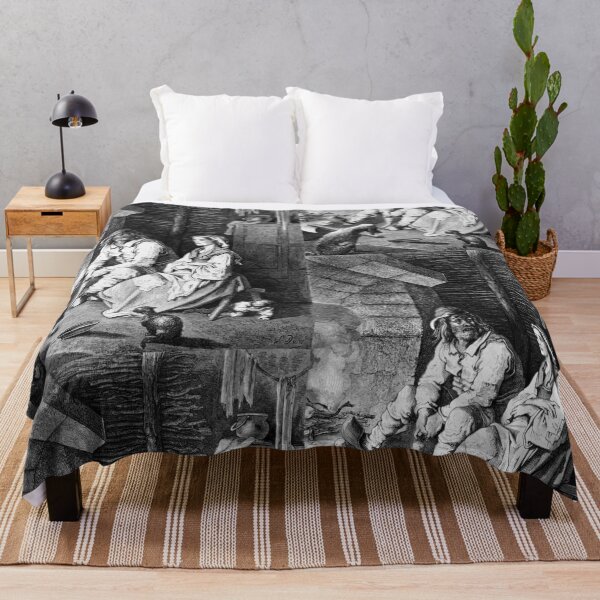 Item preview, Hop O My Thumb - Gustave Dore Hop Hiding While Parents Plot designed and sold by forgottenbeauty.