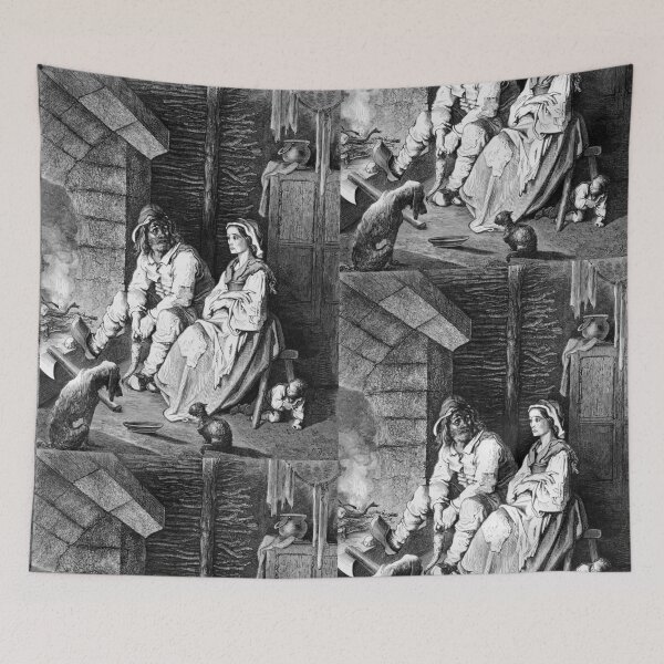 Item preview, Hop O My Thumb - Gustave Dore Hop Hiding While Parents Plot designed and sold by forgottenbeauty.