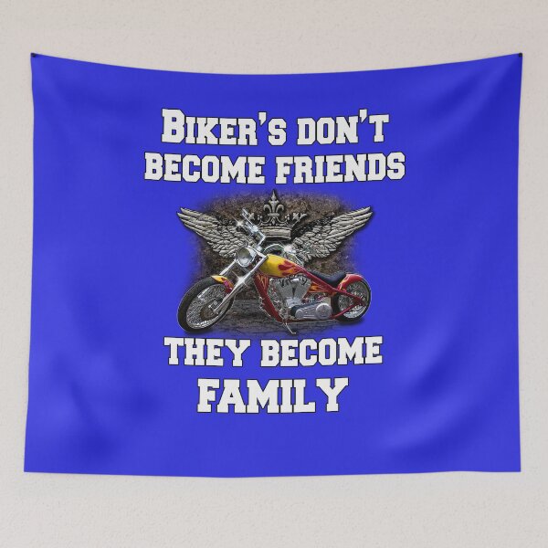 Item preview, Biker Design Biker’s Don’t Become Friends They Become Family. designed and sold by fantasticdesign.