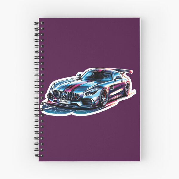 Item preview, Purple Mercedes-AMG GT Sticker designed and sold by Random Designs.