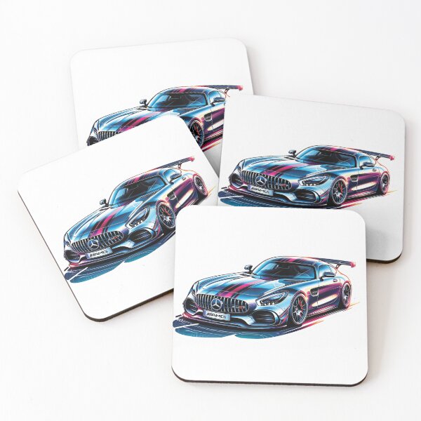Item preview, Purple Mercedes-AMG GT Sticker designed and sold by Random Designs.