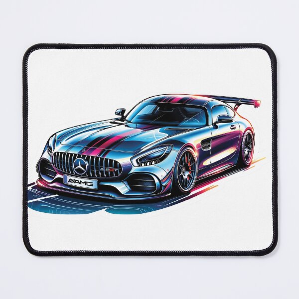 Item preview, Purple Mercedes-AMG GT Sticker designed and sold by Random Designs.