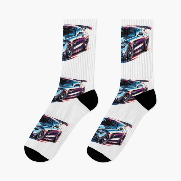 Item preview, Purple Mercedes-AMG GT Sticker designed and sold by Random Designs.