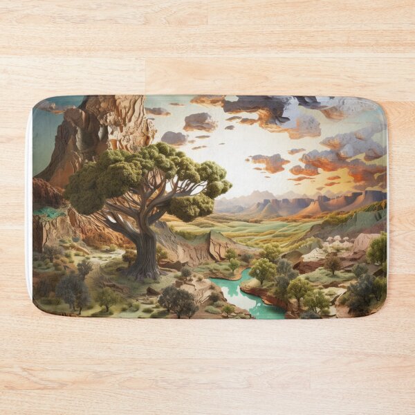 Item preview, Ancient Mountain Landscape designed and sold by NDMDesignStudio.