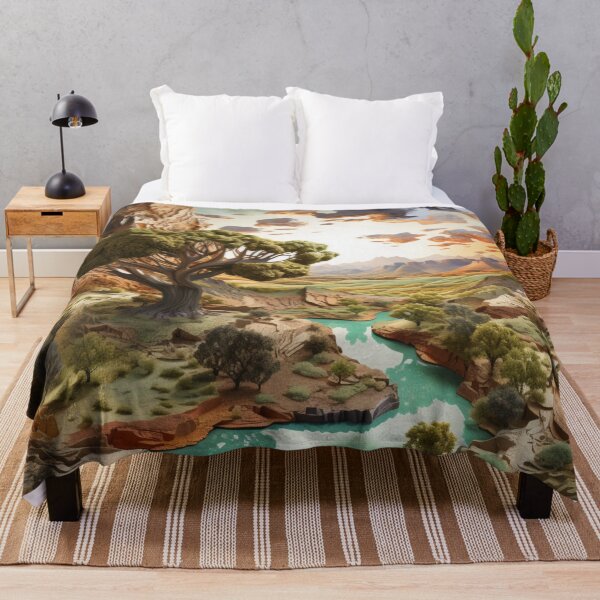 Item preview, Ancient Mountain Landscape designed and sold by NDMDesignStudio.