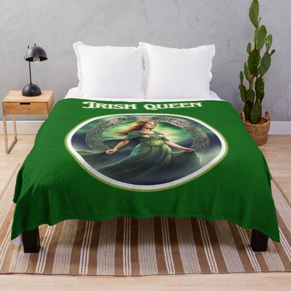 Item preview, Happy St Patrick's Day Irish queen  designed and sold by SeeingBeyond.