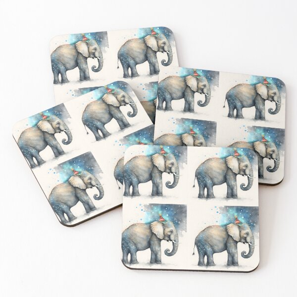 Artikelvorschau, Weihnachtselefant entworfen und verkauft von ElephantVibes.