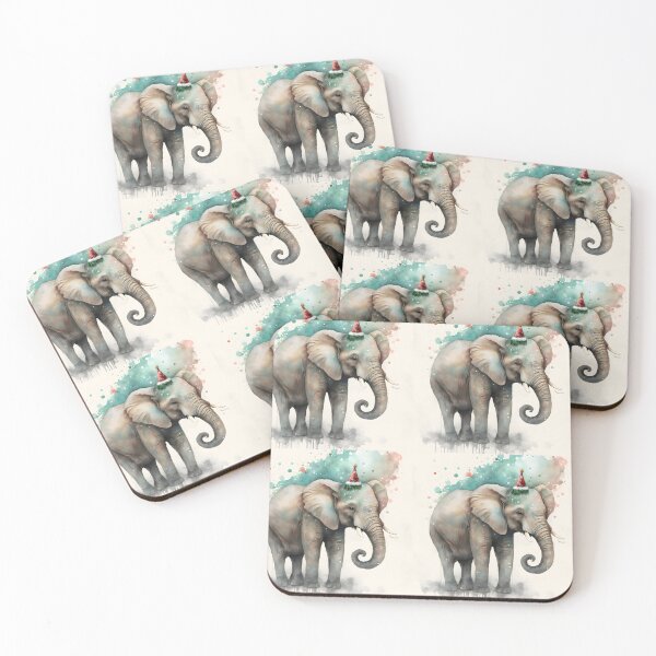 Artikelvorschau, Weihnachtselefant entworfen und verkauft von ElephantVibes.