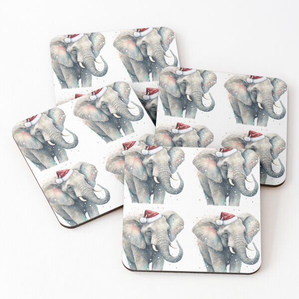Artikelvorschau, Weihnachtselefant entworfen und verkauft von ElephantVibes.