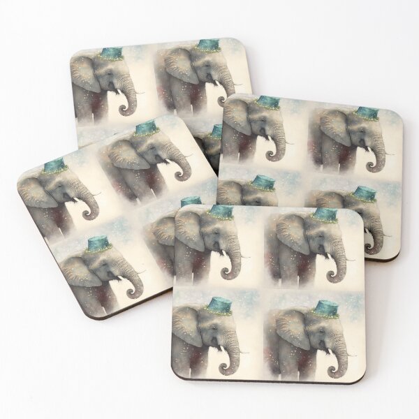 Artikelvorschau, Weihnachtselefant entworfen und verkauft von ElephantVibes.