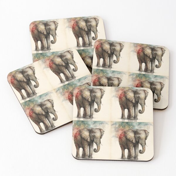 Artikelvorschau, Weihnachtselefant entworfen und verkauft von ElephantVibes.