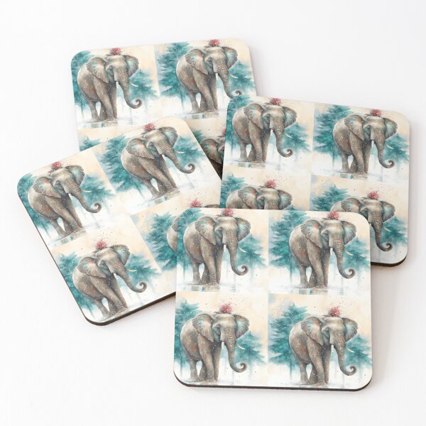 Artikelvorschau, Weihnachtselefant entworfen und verkauft von ElephantVibes.