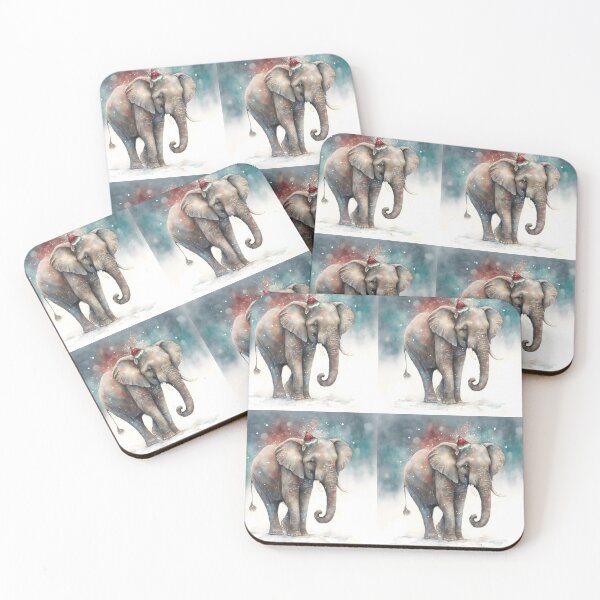 Artikelvorschau, Weihnachtselefant entworfen und verkauft von ElephantVibes.