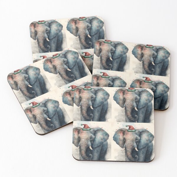 Artikelvorschau, Weihnachtselefant entworfen und verkauft von ElephantVibes.