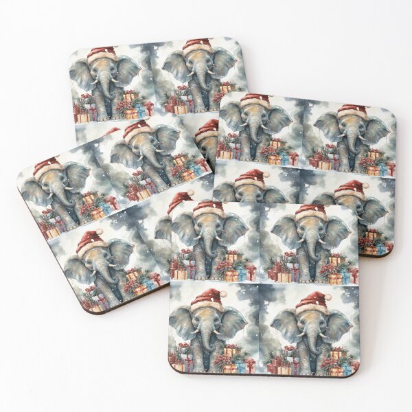 Item preview, Christmas Elephant designed and sold by ElephantVibes.