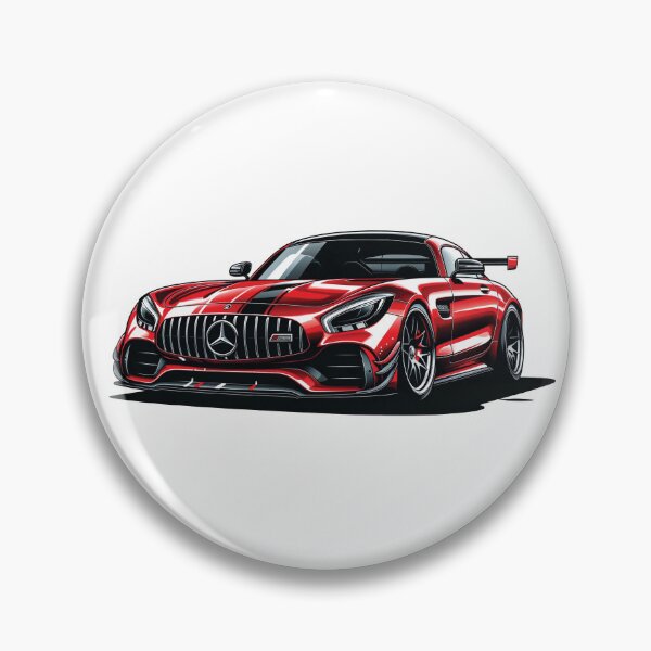 Item preview, Red Mercedes-AMG GT Sticker designed and sold by Random Designs.