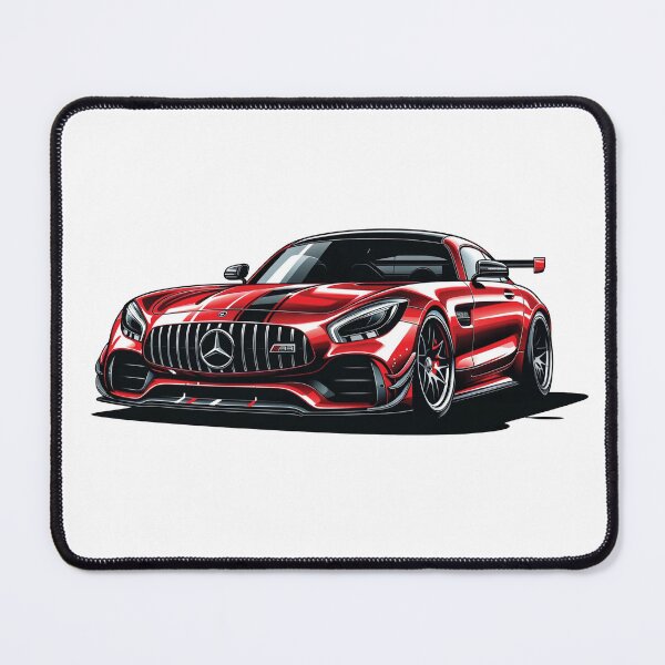 Item preview, Red Mercedes-AMG GT Sticker designed and sold by Random Designs.