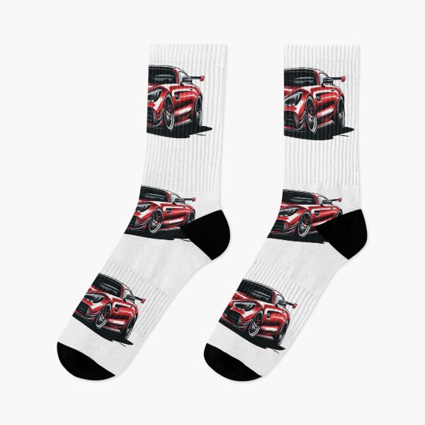 Item preview, Red Mercedes-AMG GT Sticker designed and sold by Random Designs.
