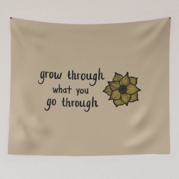 Item preview, Grow Through What You Go Through designed and sold by madebyhandesign.