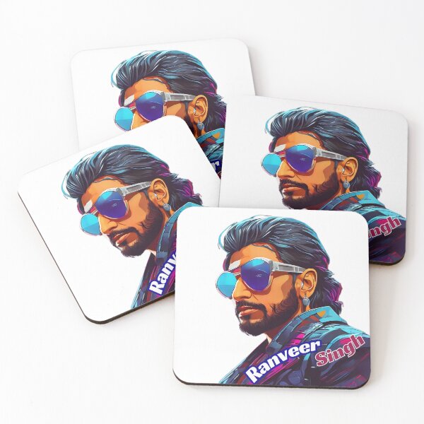 Item preview, Ranveer Singh Bollywood Star - Cyberpunk Image - SoberSips Artwork designed and sold by SoberSips.
