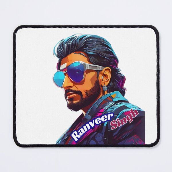 Item preview, Ranveer Singh Bollywood Star - Cyberpunk Image - SoberSips Artwork designed and sold by SoberSips.
