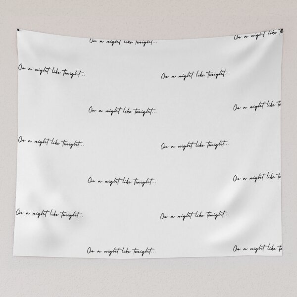 Item preview, Niall Horan On a night like tonight designed and sold by CraftyKayla26.