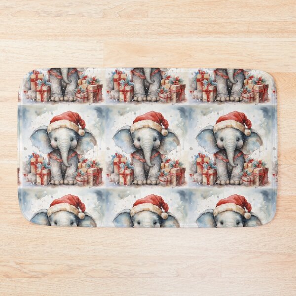 Artikelvorschau, Weihnachtselefant entworfen und verkauft von ElephantVibes.