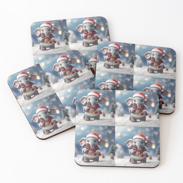 Item preview, Christmas Elephant designed and sold by ElephantVibes.