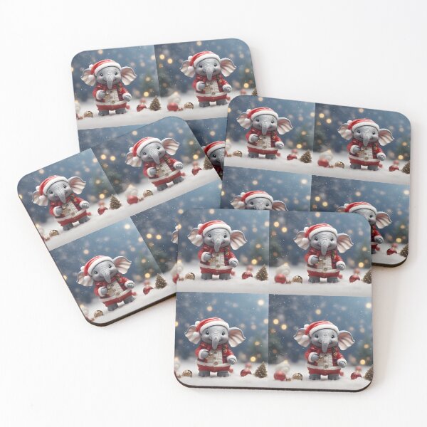 Item preview, Christmas Elephant designed and sold by ElephantVibes.