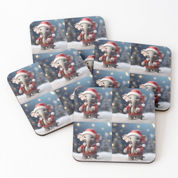 Item preview, Christmas Elephant designed and sold by ElephantVibes.
