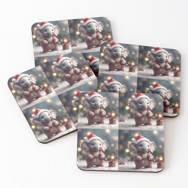 Artikelvorschau, Weihnachtselefant entworfen und verkauft von ElephantVibes.