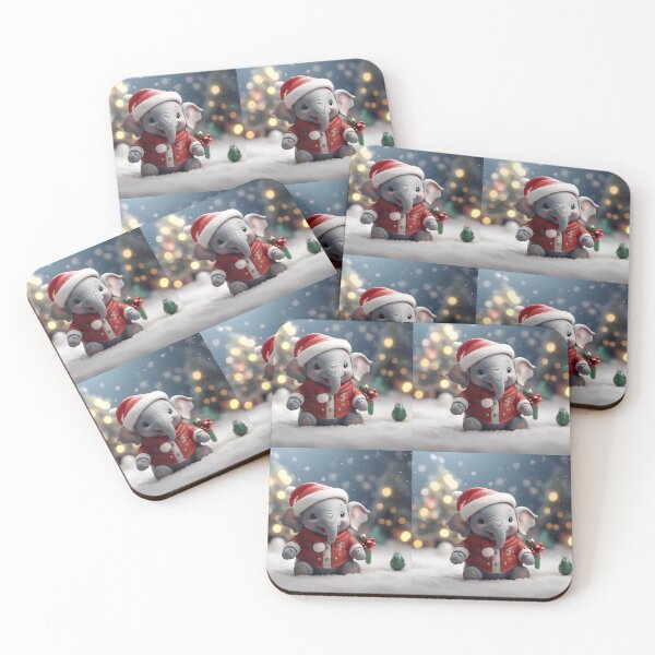 Item preview, Christmas Elephant designed and sold by ElephantVibes.