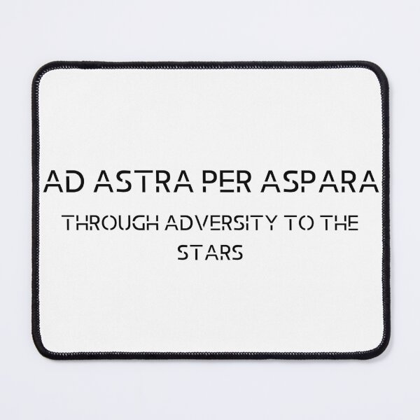 Item preview, Through adversity to the stars, Latin designed and sold by MakeWayDesign.