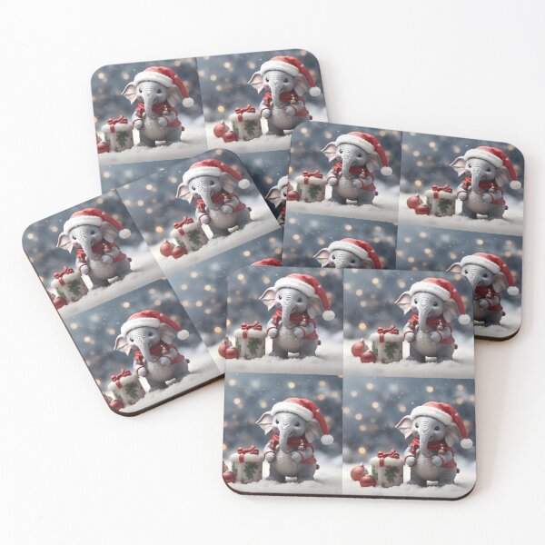 Artikelvorschau, Weihnachtselefant entworfen und verkauft von ElephantVibes.